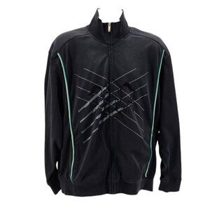 Vintage Sean John Kingston Inbitational Black Track Jacket Mens XL